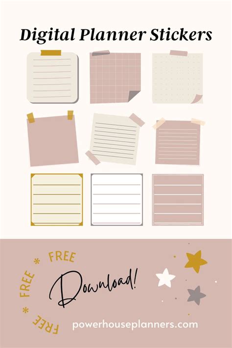 Free Colorful and Cute Digital Stickers | Free planner stickers, Digital sticker, Planner