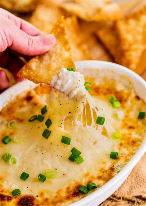 Crab Rangoon Dip - The Cozy Cook