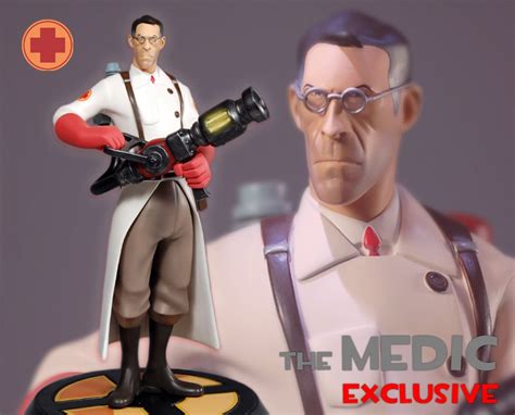 Team Fortress 2: The RED Medic Exclusive Statue | Gaming Heads