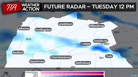 Frigid Conditions & Snow Squalls Incoming! - South Central PA - Denys ...