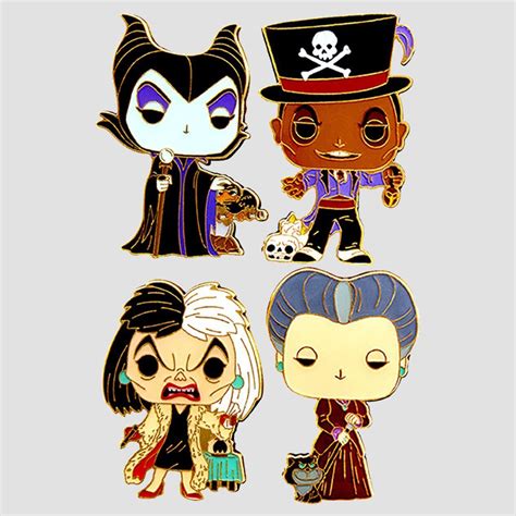 Disney Villains Funko Pop! Pin Set – Collector's Outpost