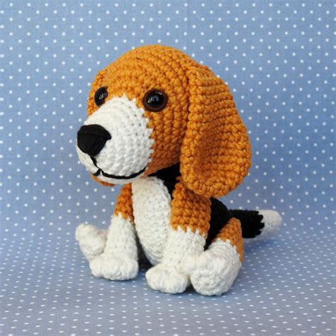 Beagle Dog Amigurumi Crochet Pattern | Etsy