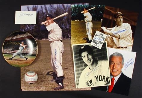 Joe DiMaggio Autograph Collection (10)