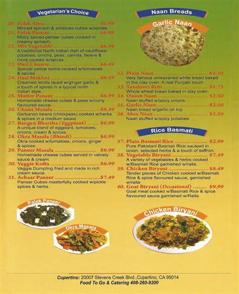 Shan Restaurant Menu, Menu for Shan Restaurant, Cupertino, Cupertino - Urbanspoon/Zomato