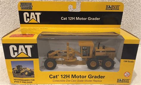 Norscot Scale Models #55116 - CAT 12H Motor Grader - 1:64 Scale - BRAND NEW | #1950389251