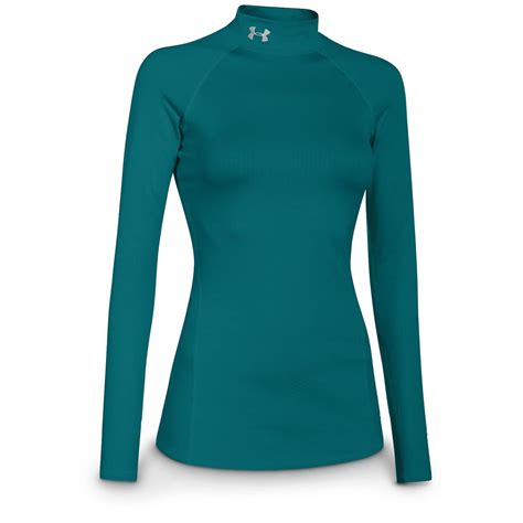 Under Armour Women's EVO ColdGear Infrared Mock Turtleneck - 592278 ...