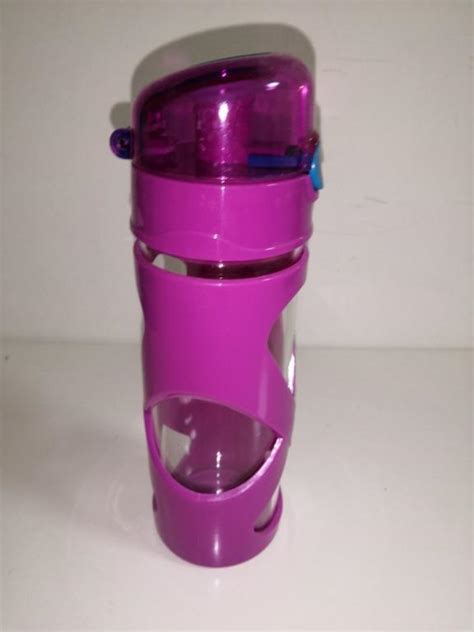 Glass water bottle about 500ml with lid, 傢俬＆家居, 廚具和餐具, 濾水器 - Carousell