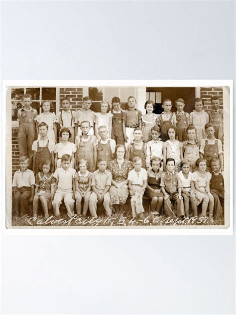 "SEPTEMBER 1937 CALVERT CITY SCHOOL GRADES 4-6, CALVERT CITY, KENTUCKY ...