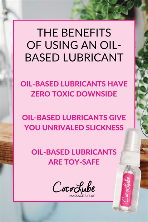 The Benefits of Using an Oil-Based Lubricant in 2021 | Lubricant ...