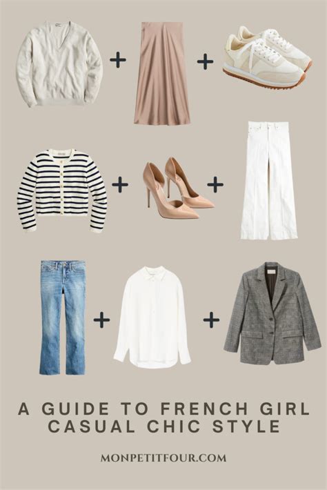 French Style: Informal Stylish Model - France