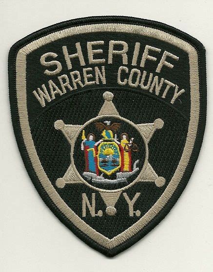 Warren county Sheriff NY | Police patches, Police, Badge