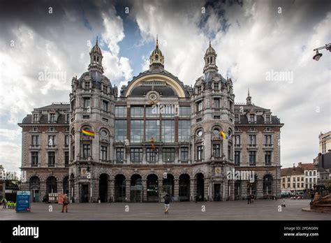 Antwerp Central Railway Station. Antwerpen-Centraal. Belgium Stock Photo - Alamy