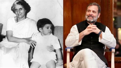 Rahul Gandhi Birthday Have A Look On Rahul Gandhi Childhood Unseen Pics ...