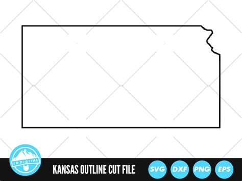 Clip Art & Image Files Sunflower State Engraving File Cricut Svg Kansas ...