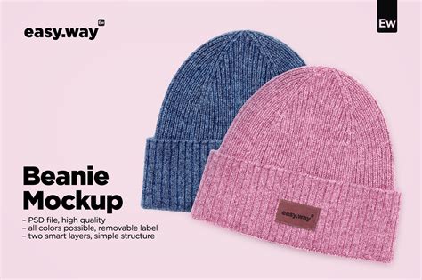 Beanie PSD Mockup | Creative Market