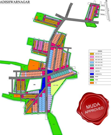 3240 sq ft Plot for Sale in Mahaveer Developers Adishwar Nagar Ilavala Hobli Mysore