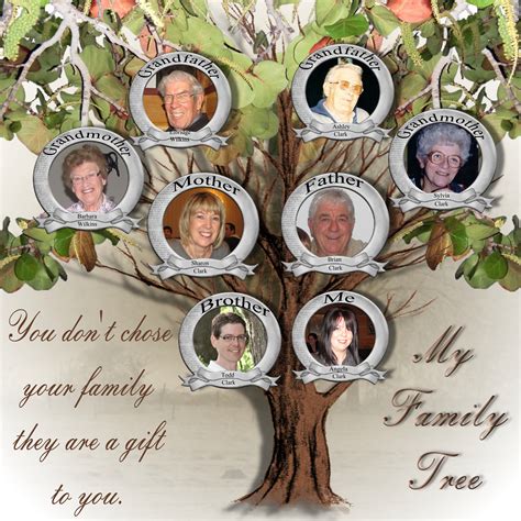 Family Tree | Digital Scrapbooking at Scrapbook Flair