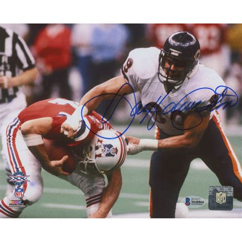 Dan Hampton Signed Chicago Bears 8x10 Photo (Beckett COA) | Pristine ...