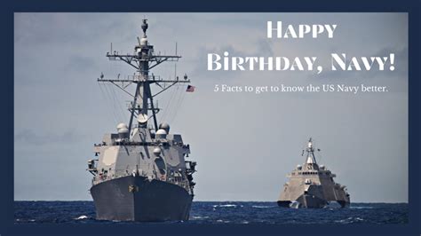 Happy Birthday, Navy: 5 Facts to Celebrate - Military Connection