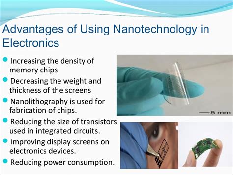 APPLICATIONS OF NANOTECHNOLOGY IN ELECTRONICS.