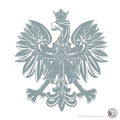 POLISH EAGLE - Heraldic Emblem - Wall decals | GraphicsMesh