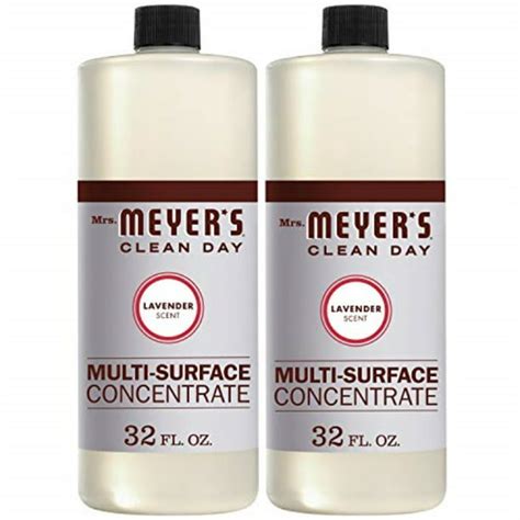 mrs. meyer's clean day multi-surface concentrate, lavender, 32 fl oz, 2 ct - Walmart.com ...