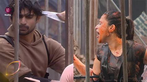 Bigg Boss 17: Abhishek, Mannara & Munawar Suffer Torture In Nomination Task • ScreenBox