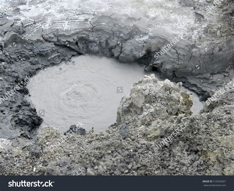 Small Crater Papandayan Volcano Garut Indonesia Stock Photo 516592657 ...