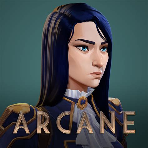 ArtStation - ARCANE - Caitlyn - Texturing