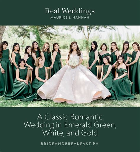 Emerald green and gold wedding Theme | Dresses Images 2022