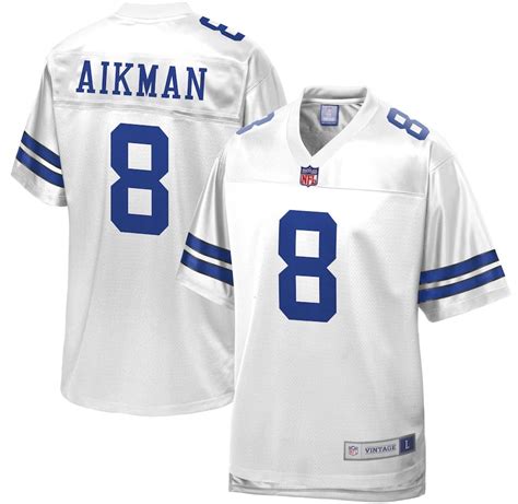 Troy Aikman Jersey S-3X 3XL, 4X 4XL 5X 5XL, XLT-5XLT Big & Tall