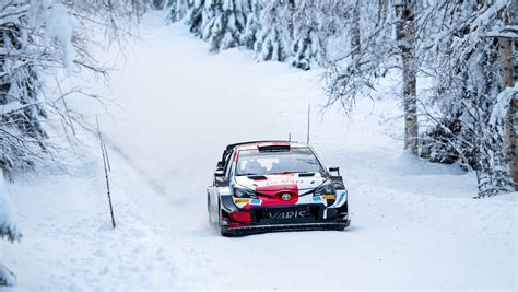 Toyota WRC preparing for Arctic Rally in Finland - MatraX Lubricants