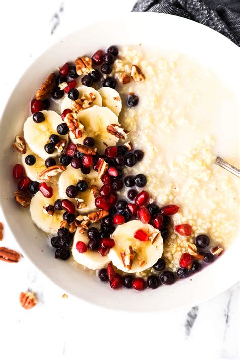 Easy, Creamy Millet Breakfast Porridge - Real Simple Good