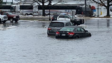 Maine coastal communities hit by flooding, 3rd highest high tide ...