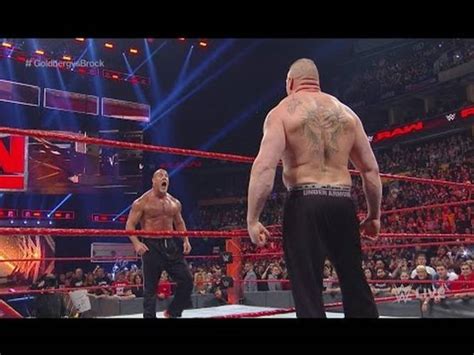 Brock Lesnar Vs Goldberg Full Video - WWE Raw 14 November 2016 WWE ...