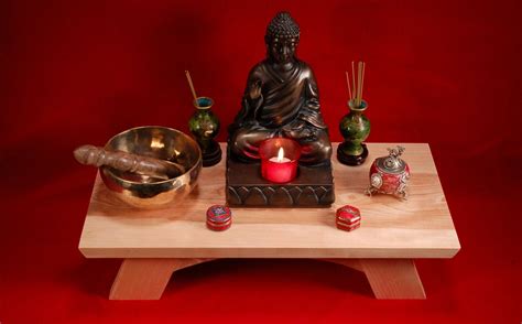 Buddhist shrine - Altar | Buddhist shrine, Meditation room decor, Healing room