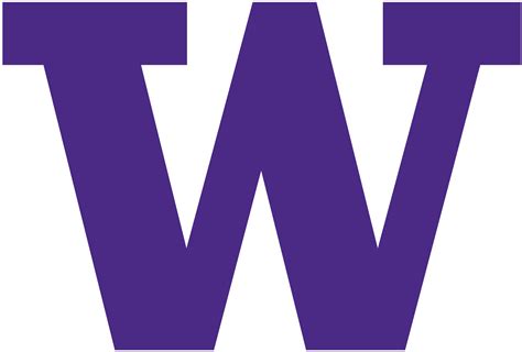 University of Washington logo W transparent PNG - StickPNG