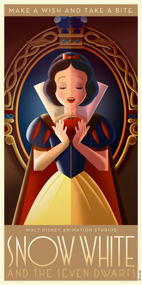 Disney Art Déco series III on Behance