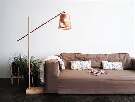 DIY floor lamp - Ohoh deco