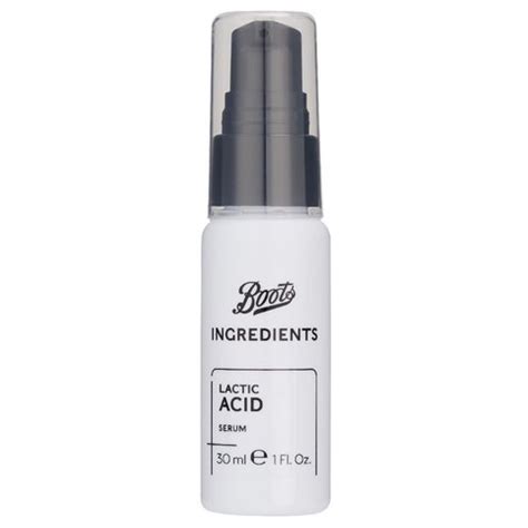 Boots, Boots Ingredients Lactic Acid Serum 30ML