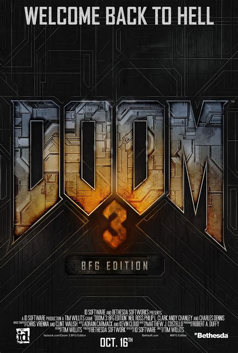 Doom 3 BFG Edition (Movie Poster Version) by imperial96 on DeviantArt