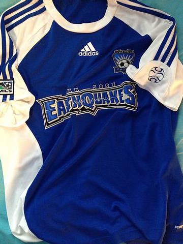 rare san jose earthquakes jersey sample adidas mls | #424172847