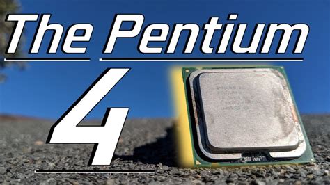 The Pentium 4... in 2019? - YouTube