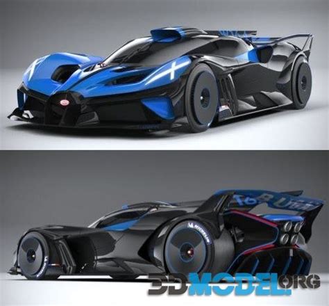 3D Model – Bugatti Centodieci 2020