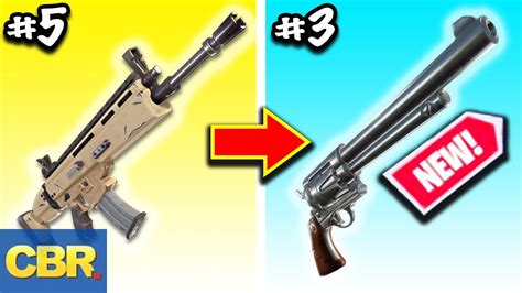 Ranking The Best Fortnite Weapons For Season 6 - YouTube