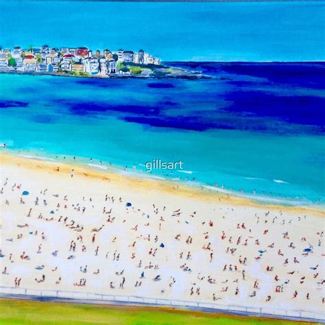 "Bondi Beach " by gillsart | Redbubble