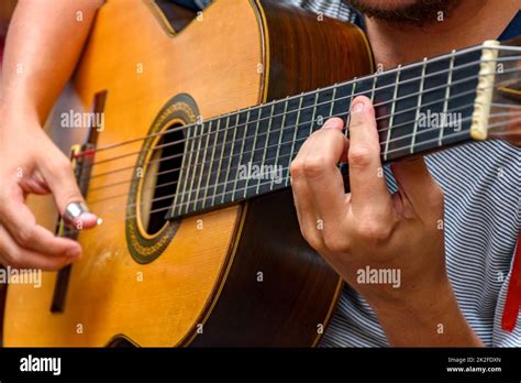 Acoustic Guitar player Stock Photo - Alamy