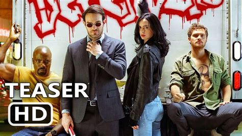 THE DEFENDERS Official Trailer TEASER (2017) Marvel, Netflix TV Show HD ...