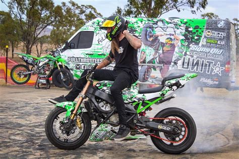 Full Throttle Stunts support Timmy Egan – Bundaberg Now