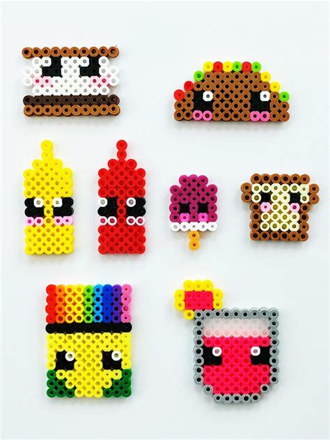 Perler Bead Designs, Patterns and Ideas | Hamma beads ideas, Easy perler bead patterns, Perler ...